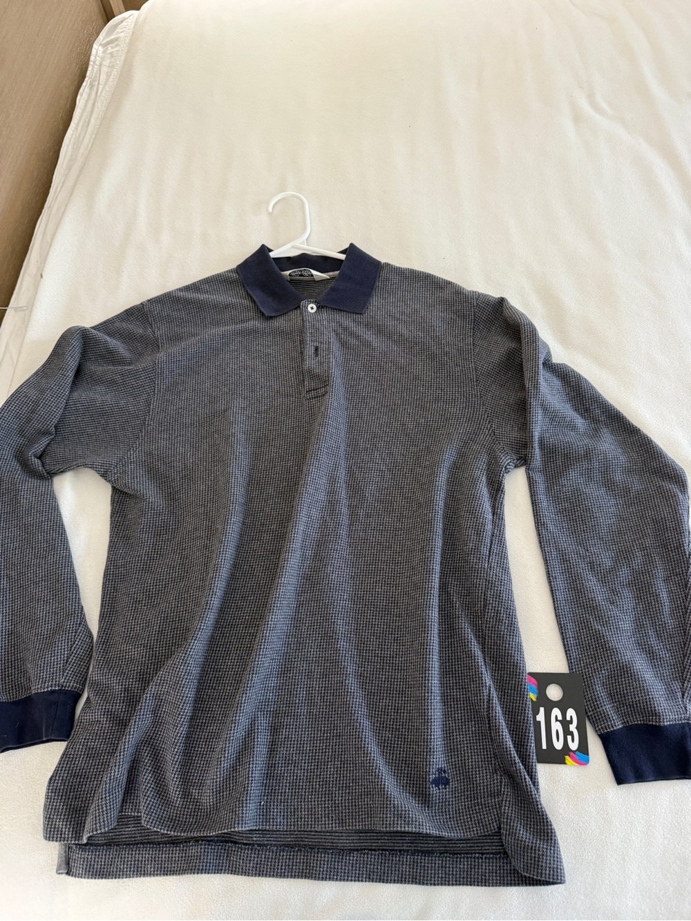 Brooks Brothers Long-Sleeve Sweater in Navy and Charcoal